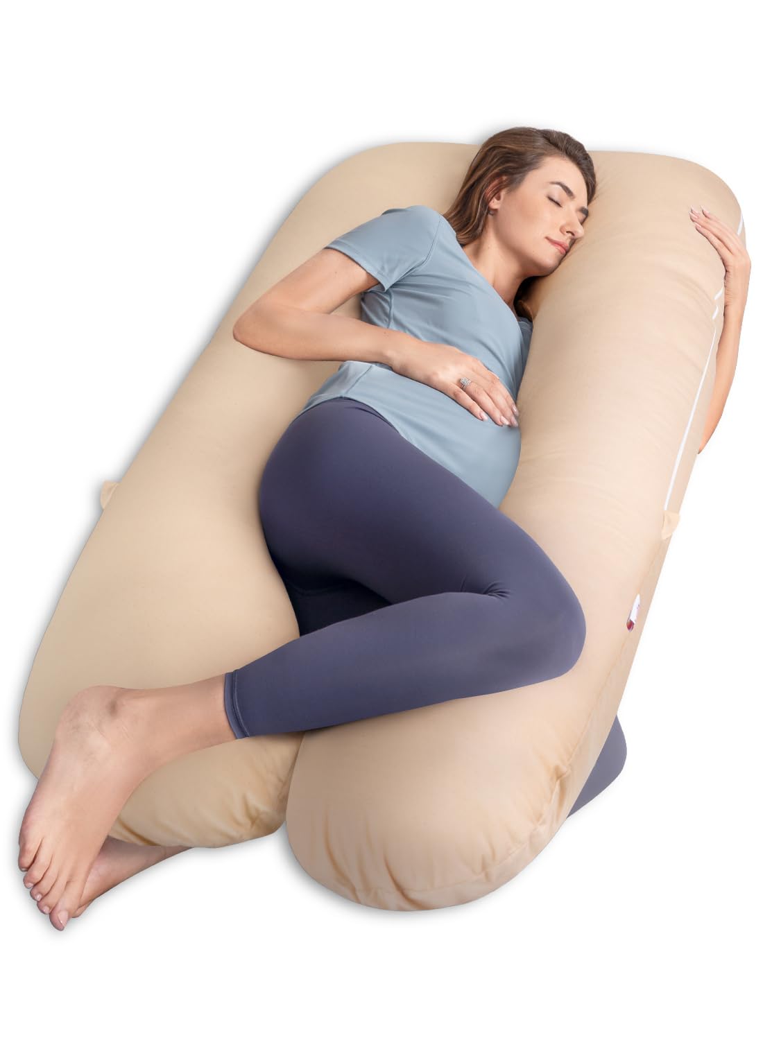 A Dreamy Escape: The Comfort of AngQi U-Shaped Pregnancy Pillow