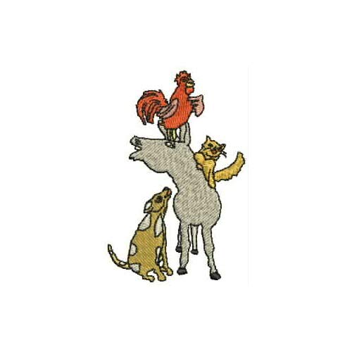 Fairy Tale Animals Machine Embroidery Designs Bundle - 100+ Unique Digital Patterns for Embroidery Machines - Instant USB Download - Perfect for Baby Clothes, Quilts & Home Decor