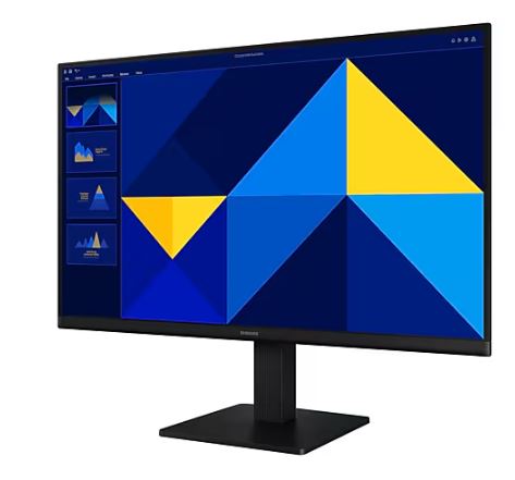 Samsung 24 Inch Essential Monitor S3 S30GD - Full HD 1080p Computer Screen, LS24D300GAEXXS - Ideal for Home Office, Gaming & Productivity