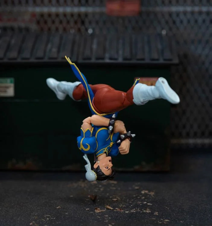 Street Fighter Chun Li 1/12 Scale Collectible Action Figure - Perfect for Display, Gaming Battles & Anime Fans Collection