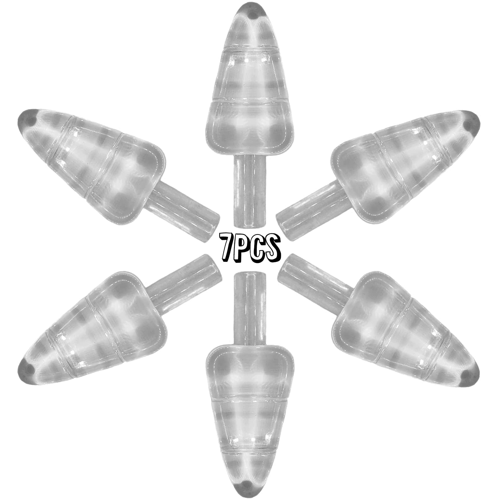 Ceramic Christmas Tree Topper Replacement - Festive Holiday Tree Top Decoration for DIY Lighting Crafts | Perfect for Ceramic Trees, Home Decor, and Christmas Party Decorations