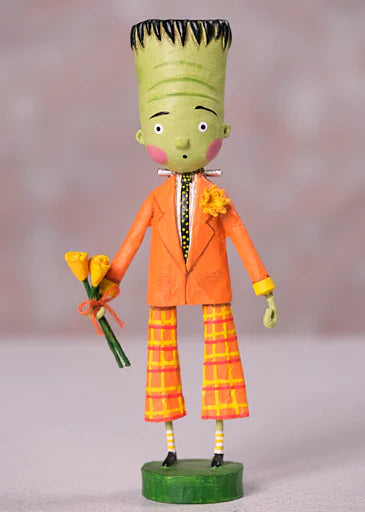 Lori Mitchell Fabulous Frank Halloween Figurine - 2024 New Collectible Decor for Halloween Party & Home Display