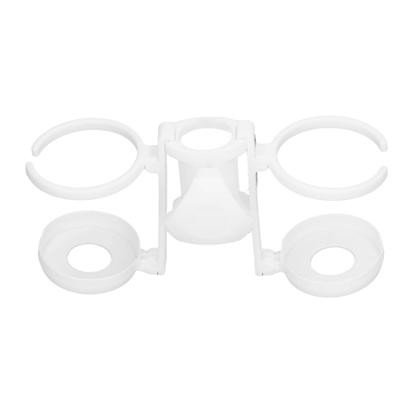 **TopinCN Boat Cup Holder - Lightweight & Durable Hanging Drink Holder for Beach, Travel, Boating - Perfect for Umbrellas, Chairs & Outdoor Adventures (White)**