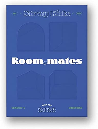 Stray Kids 2022 Season's Greetings - Room,Mates+Culture Korean Merchandise Set with Decorative Stickers & Photocards | K-Pop Fan Gift, Home Decor for Fans, Collectible Album Accessories
