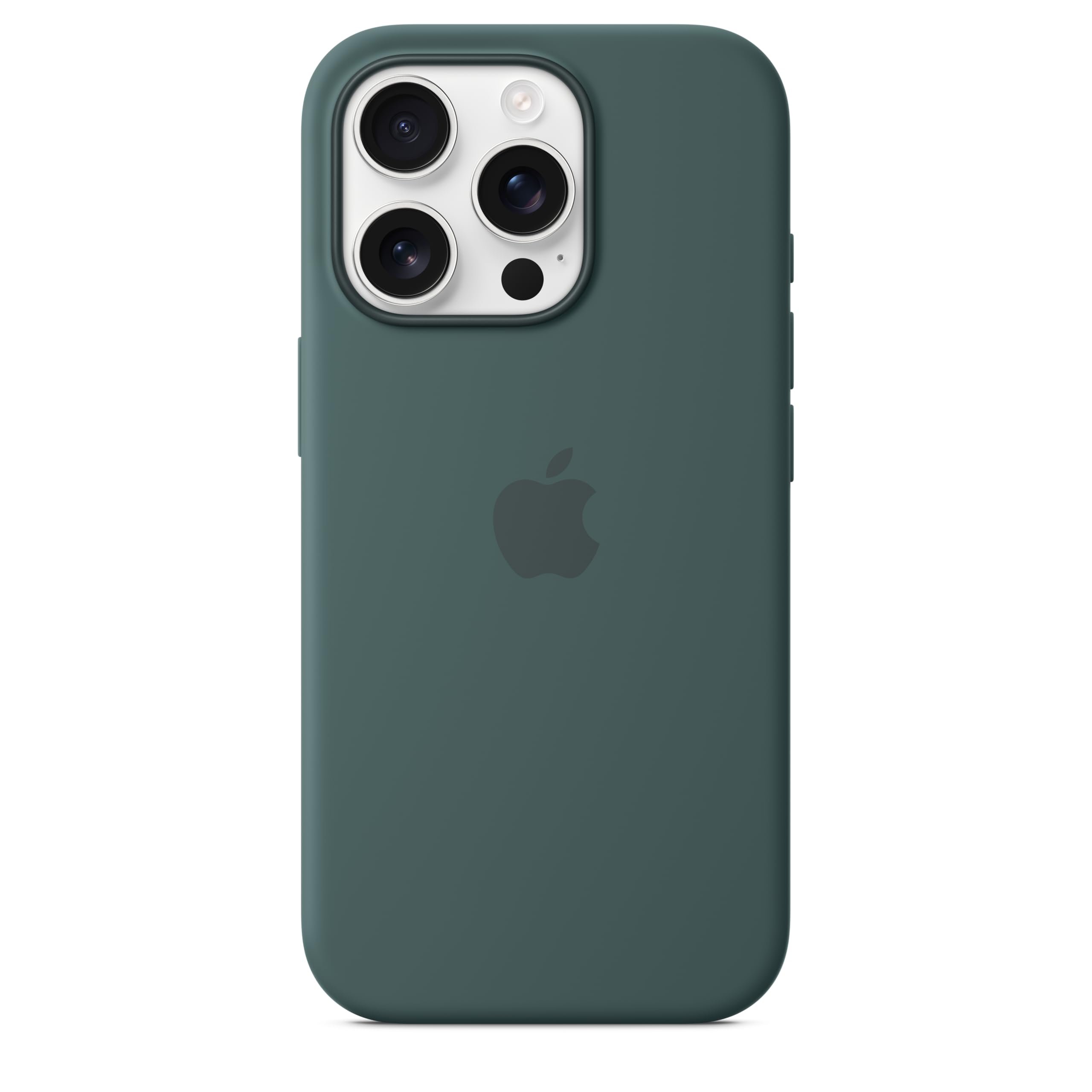 Apple iPhone 16 Pro Silicone Case with MagSafe - Premium Protective Cover, Shockproof & Scratch Resistant, Perfect Fit for Wireless Charging (Lake Green) - Ideal for Daily Use, Travel & Outdoor Activities