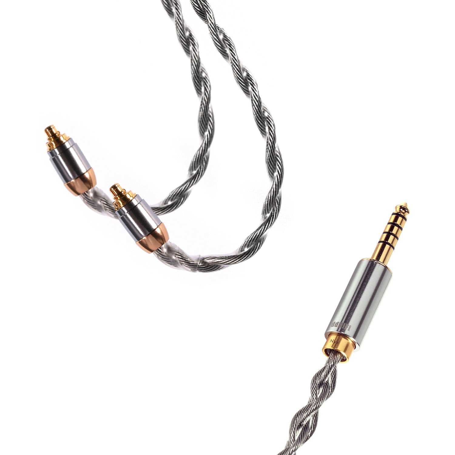 DD ddHiFi BC130A (Air Nyx) 4 Strand Silver Upgrade Earphone Cable - Premium Audio Upgrade for IEMs - Open Box - Perfect for Audiophiles & Music Enthusiasts at Home or On-the-Go