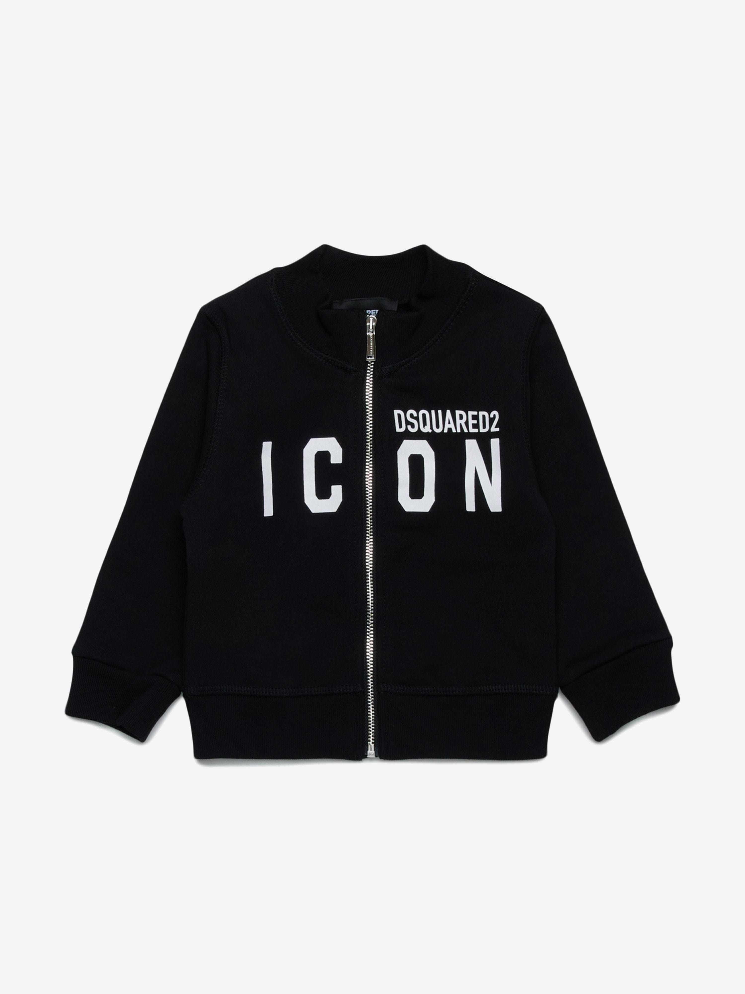 Baby Icon Zip Up Hoodie - Black | Soft & Cozy Infant Pullover for Boys & Girls | Perfect for Playdates, Outings & Cool Weather
