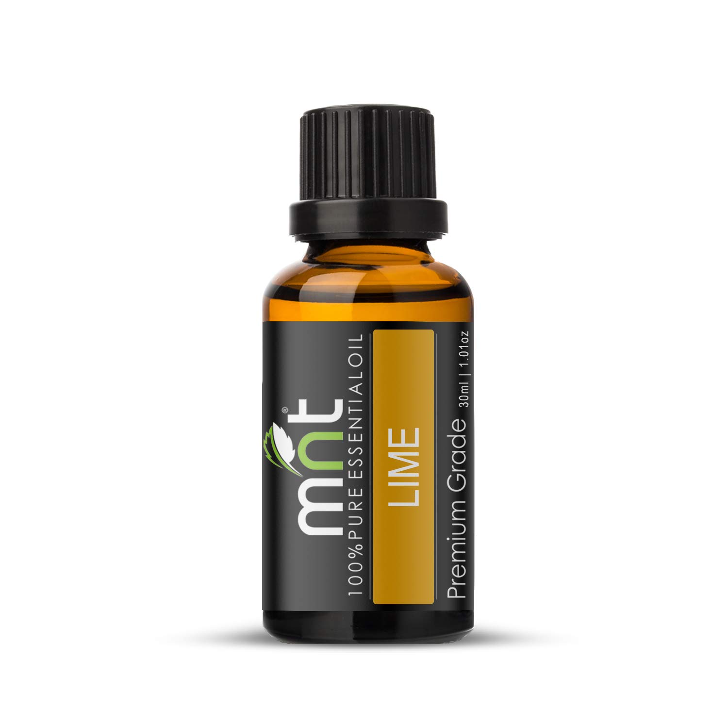 100% Pure & Natural MNT Lime Essential Oil - Therapeutic Grade for Healthy Skin, Hair, Body & Face | Aromatherapy, Diffuser, Massage & DIY Beauty (30ML)
