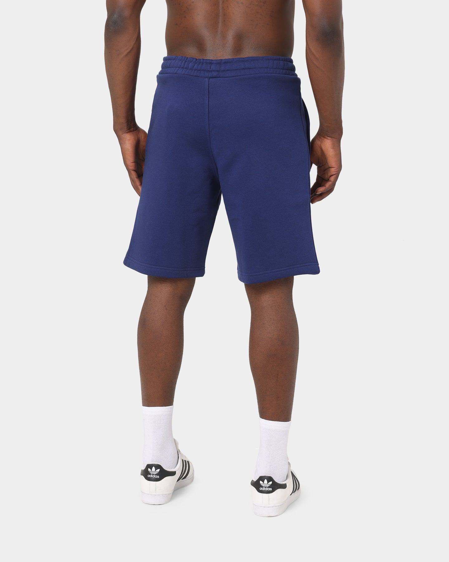 Adidas Essential Trefoil Shorts for Men - Night Sky Blue Athletic Running Shorts - Perfect for Gym, Workout & Casual Wear