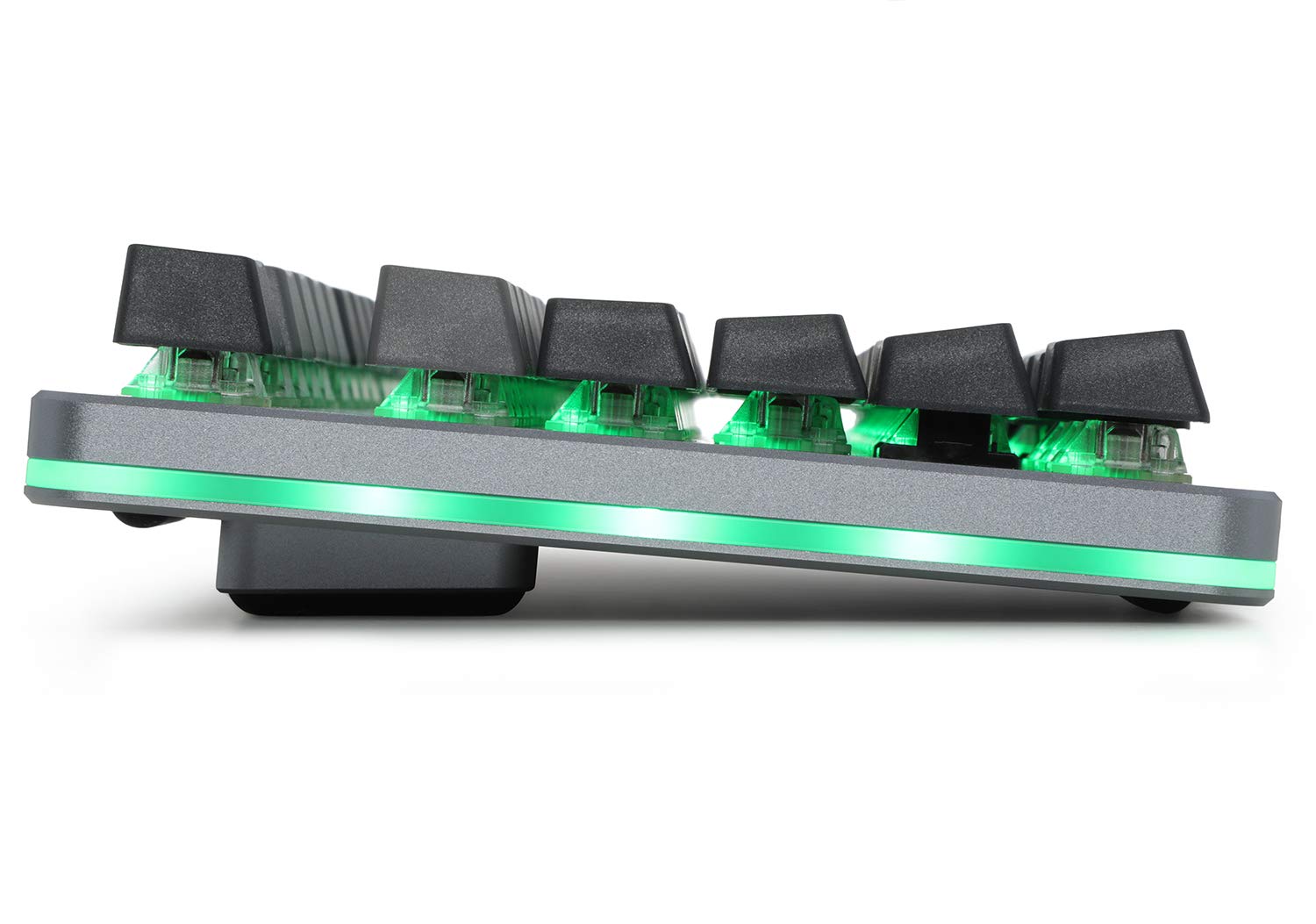 Drop CTRL Tenkeyless TKL 87-Key Mechanical Gaming Keyboard - Hot-Swappable Switches, RGB Backlit, Programmable Macros, USB-C, Doubleshot PBT Keycaps, Aluminum Frame (Kaihua Speed Silver) - Perfect for Esports, Coding & Office Work