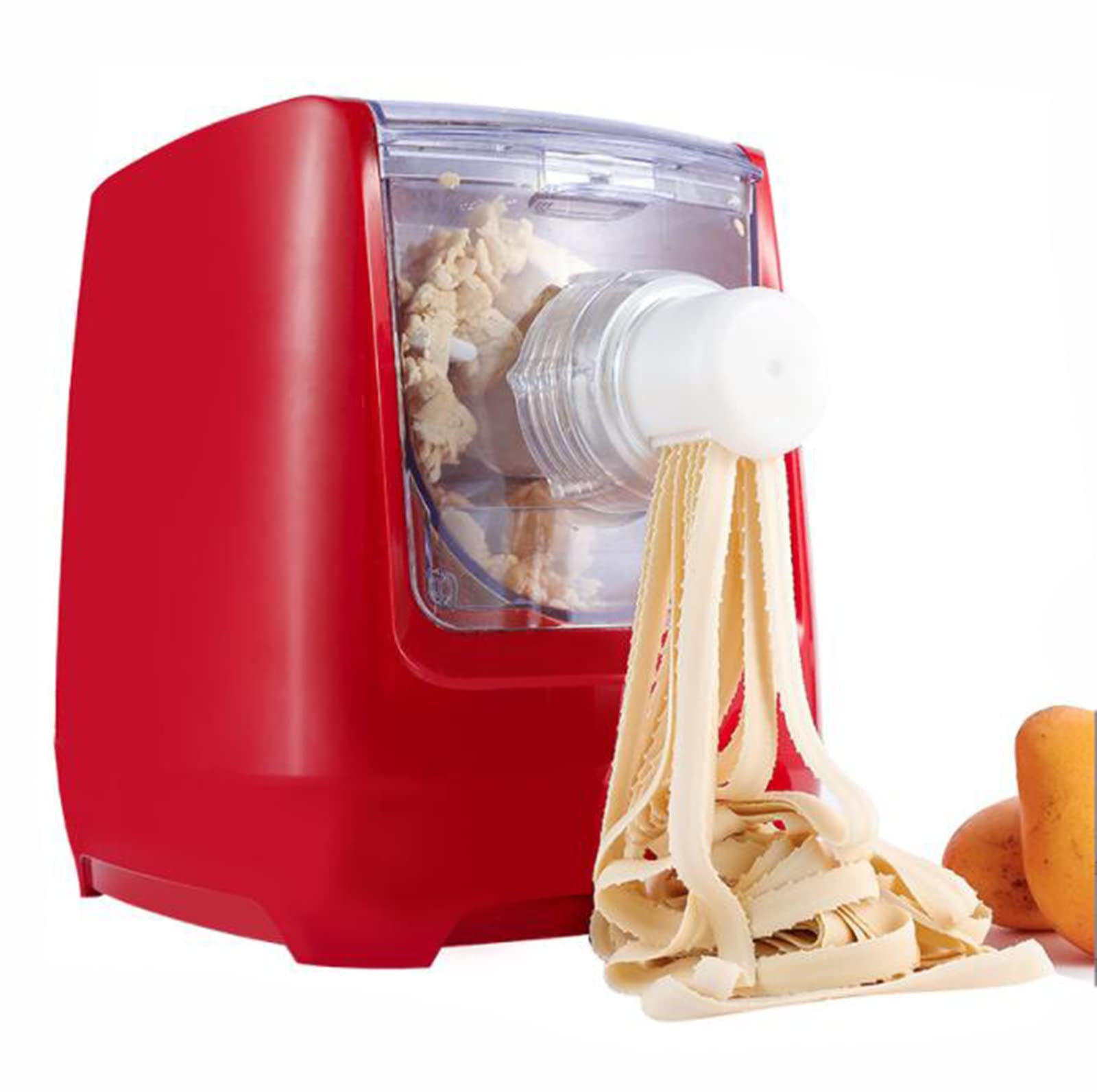 RHDFKOD Automatic Pasta Maker Machine - 13-in-1 Multifunctional Noodle Maker with 13 Shape Options for Fresh Homemade Pasta | Compact Kitchen Appliance for Italian, Asian & Vegan Dishes | Perfect for Home Chefs & Pasta Lovers