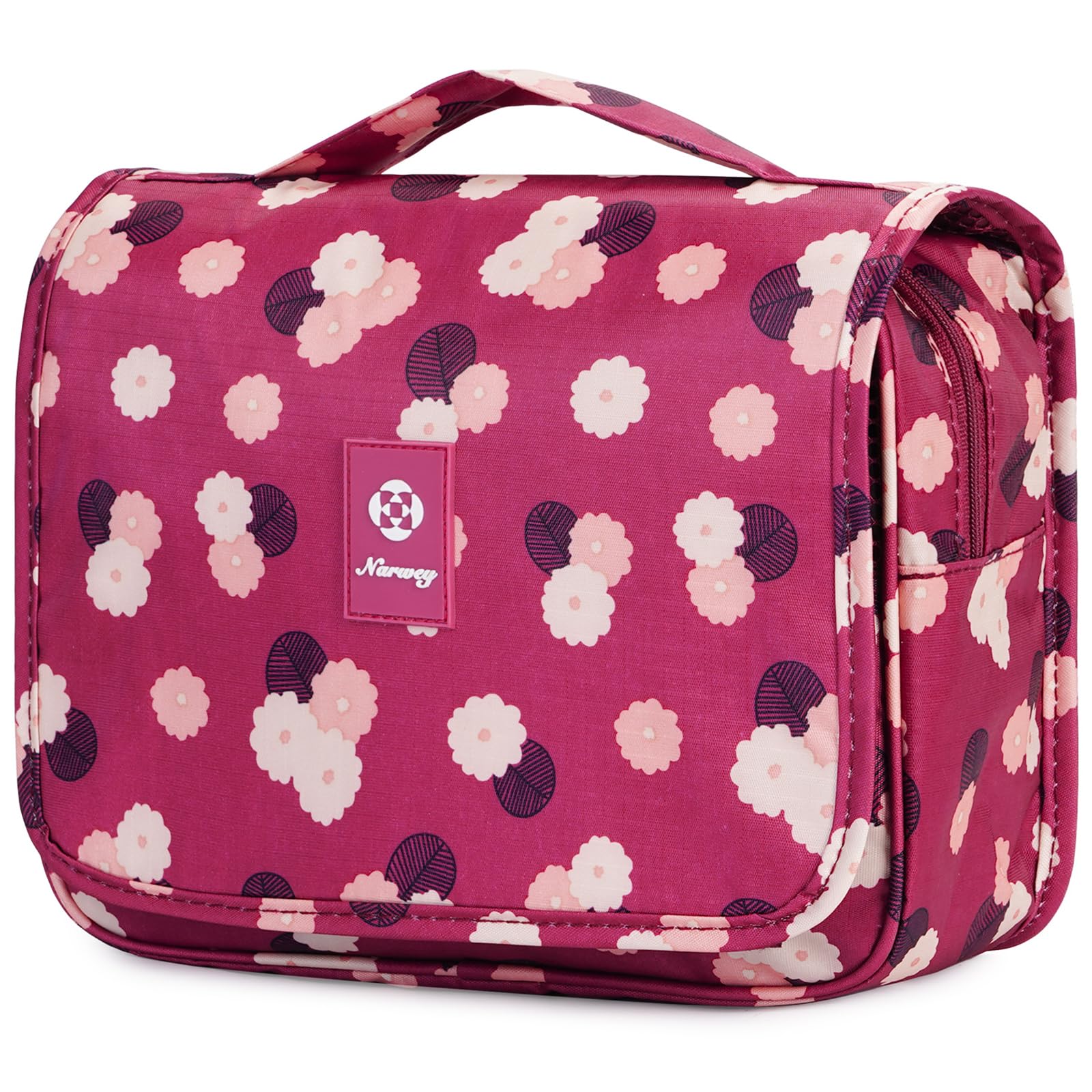 Waterproof Hanging Toiletry Bag for Travel - Cosmetic & Makeup Organizer for Women, Girls & Kids - Perfect for Camping, Gym & Airplane Trips