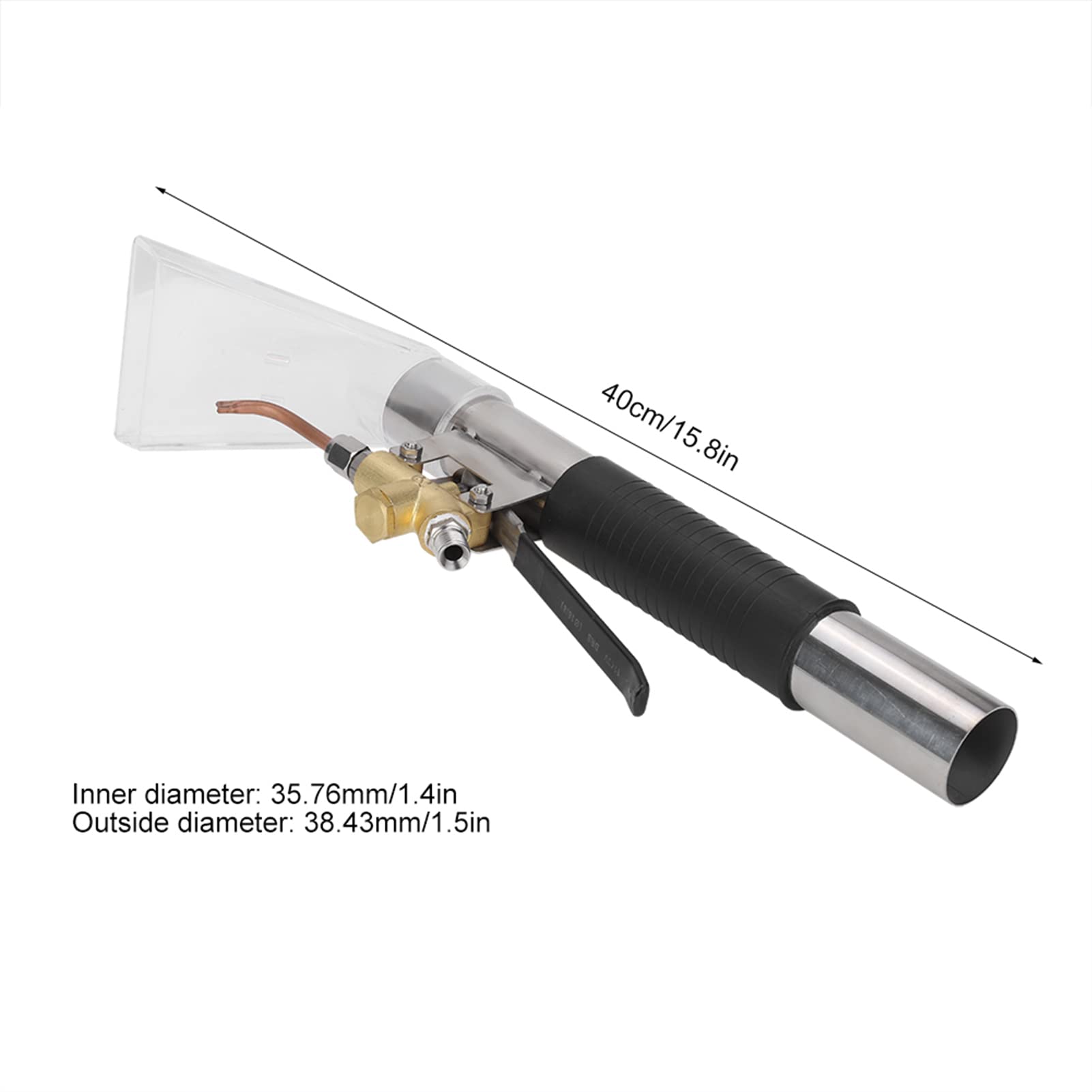 High Pressure Carpet Extractor Wand - Detailing & Vacuum Spray Tool for Deep Cleaning Carpets, Upholstery, Furniture - Perfect for Home, Office & Car Interior Care