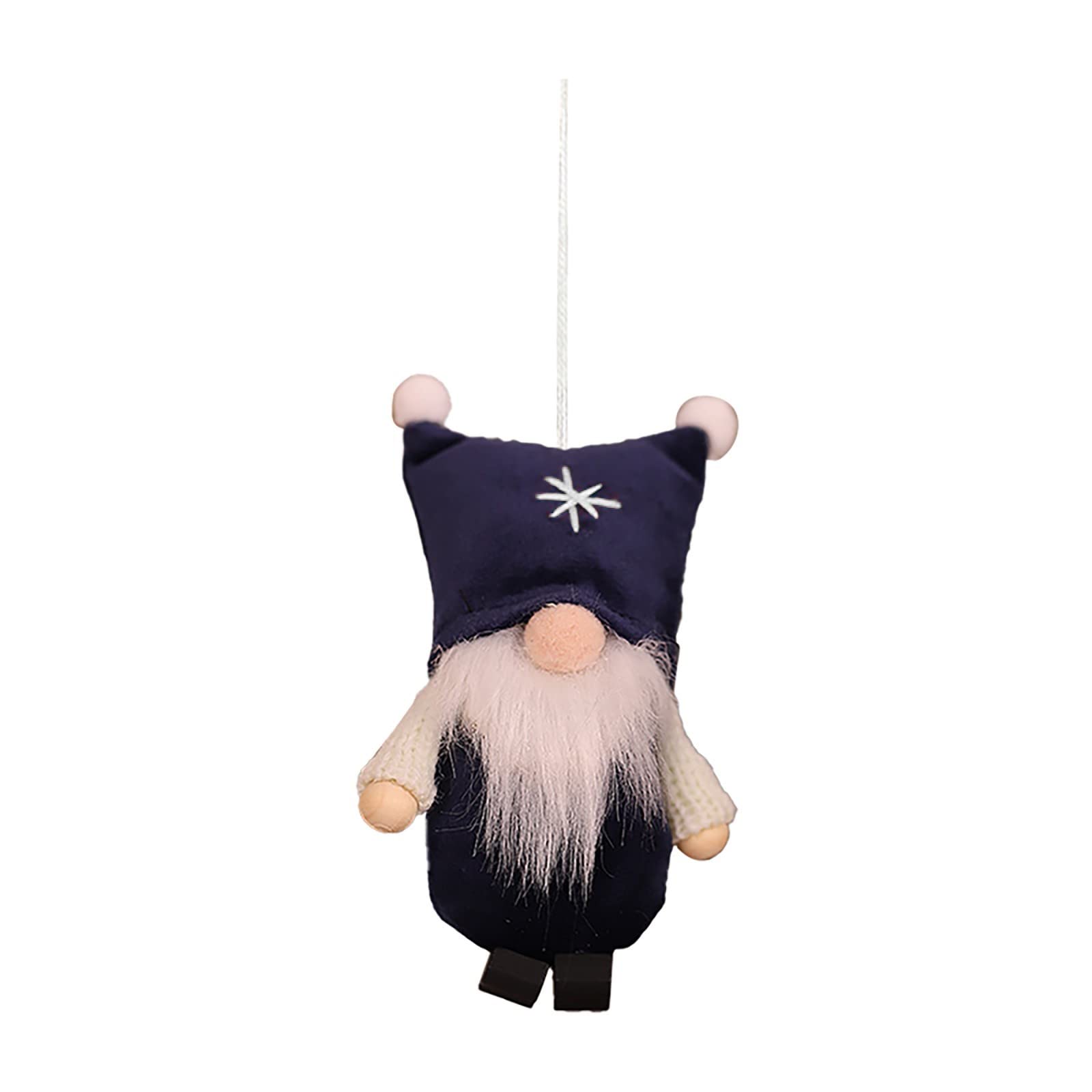 Christmas Tree Ornaments - Faceless Old Man Pendant Holiday Decorations for Xmas Tree, Winter Home & Party Decor | Perfect Gift for Christmas Celebrations (Indoor/Outdoor Use)