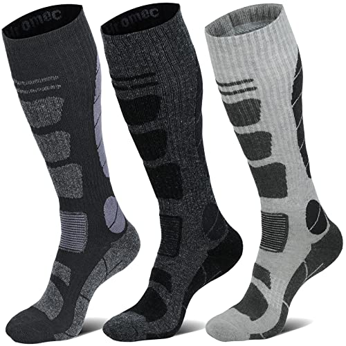 1 - Black Gray Gray (3 Pairs )