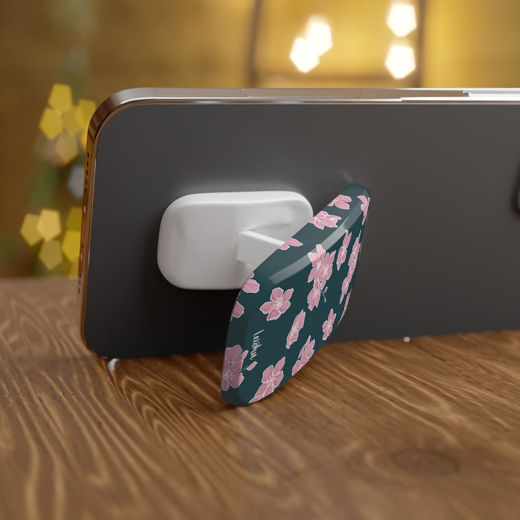 Waimea Phone Grip - Non-Slip Phone Holder with Strong Adhesive for iPhone & Samsung - Perfect for Gym, Running, and Daily Use