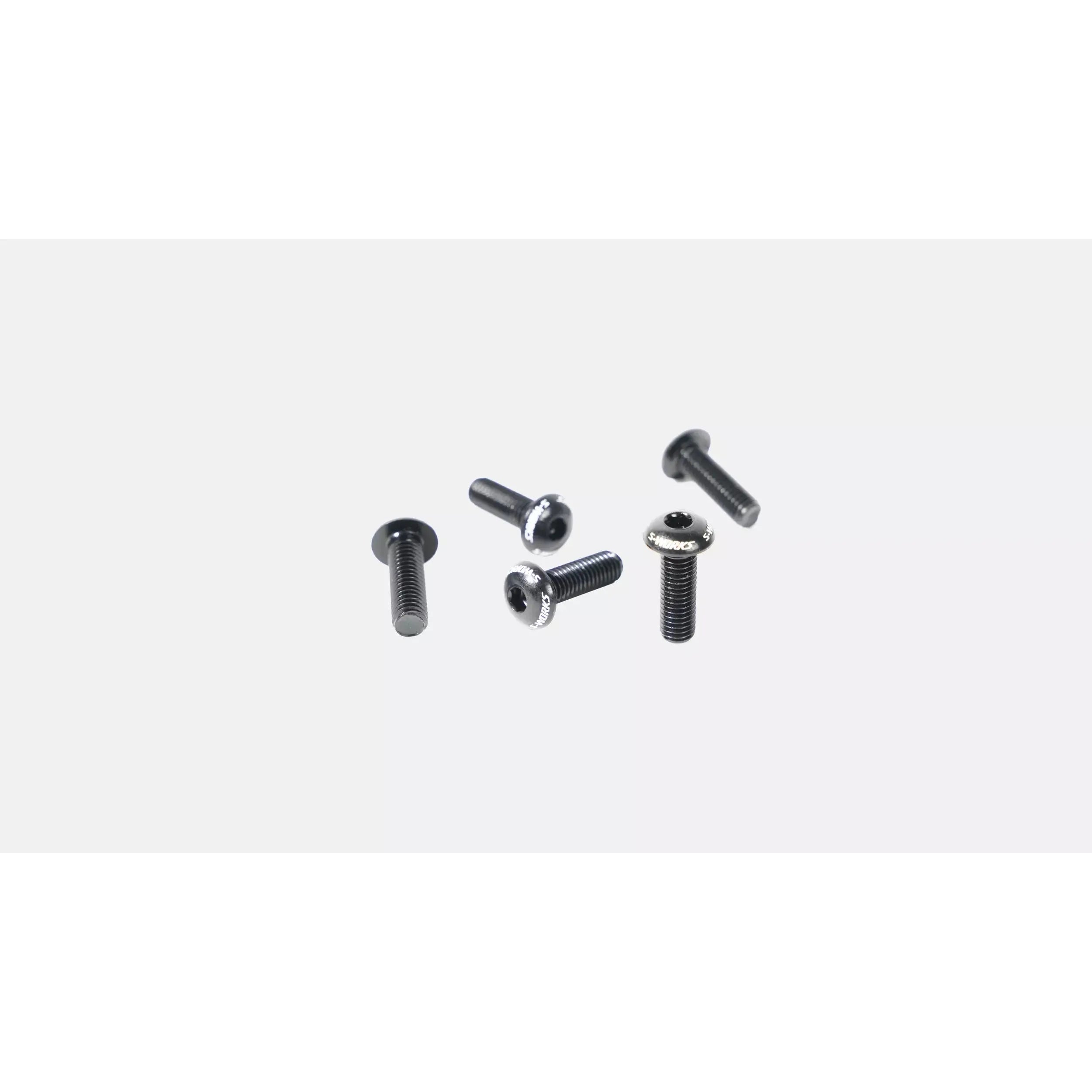 S-Works Water Bottle Cage Bolts - Lightweight Carbon Fiber Bike Bottle Holder Mounting Hardware | Perfect for Road Bikes, Mountain Bikes & Cycling Accessories