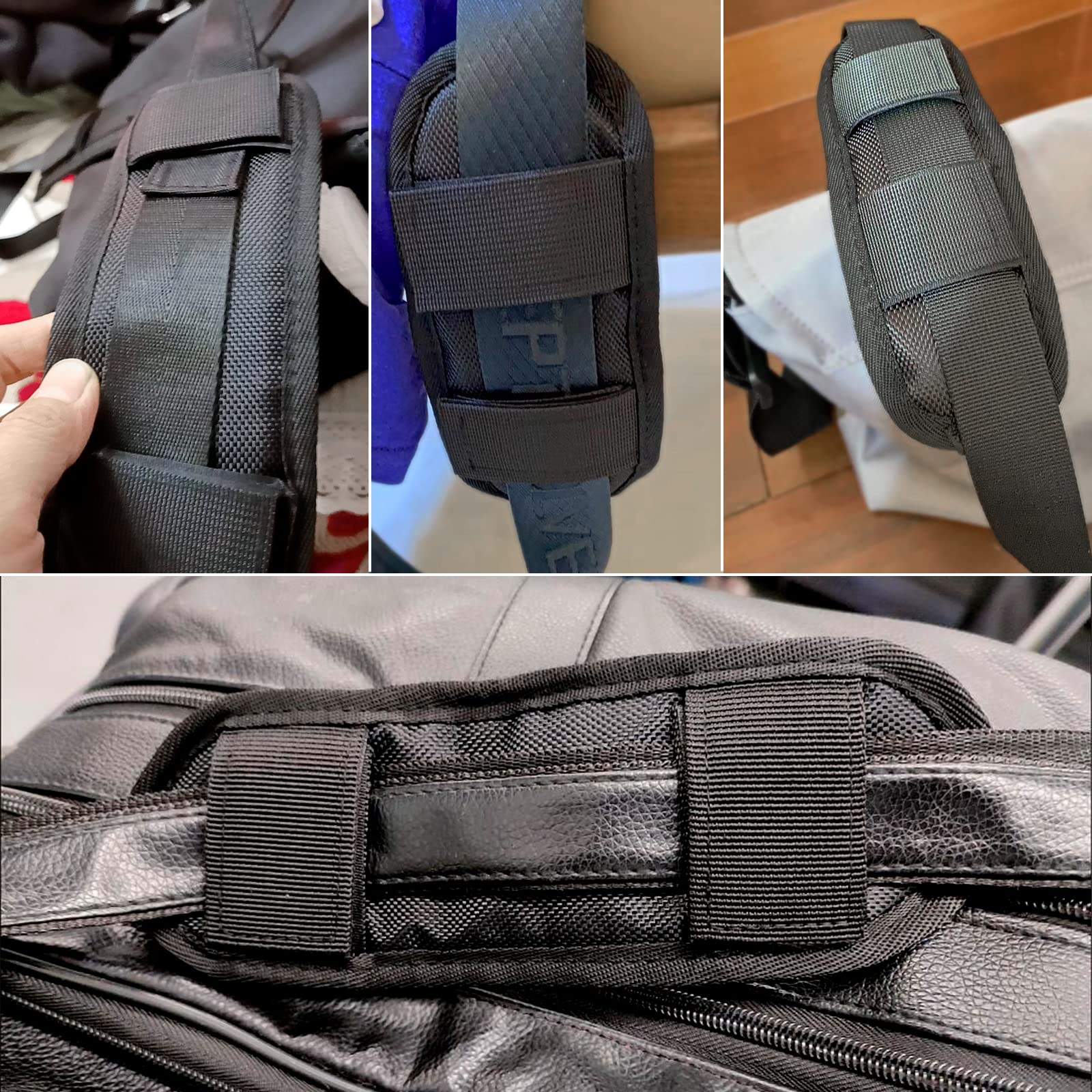 Detachable Shoulder Strap Pad - 2 Pack Comfortable Padded Shoulder Support for Backpacks, Cameras, Laptops, Messenger Bags & Guitars - Perfect for Hiking, Travel, Photography & Outdoor Activities