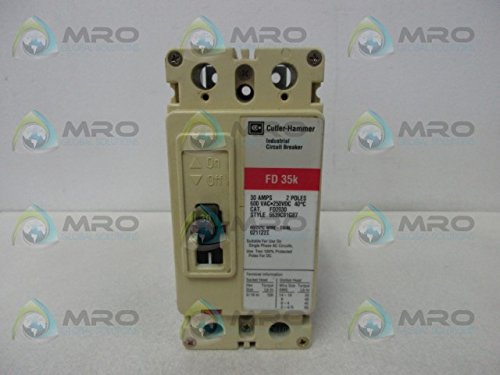 Cutler Hammer ED2030 BU 30 Amp 240V 2-Pole Circuit Breaker - Used - Perfect for Industrial Equipment, HVAC Systems & Electrical Panel Upgrades