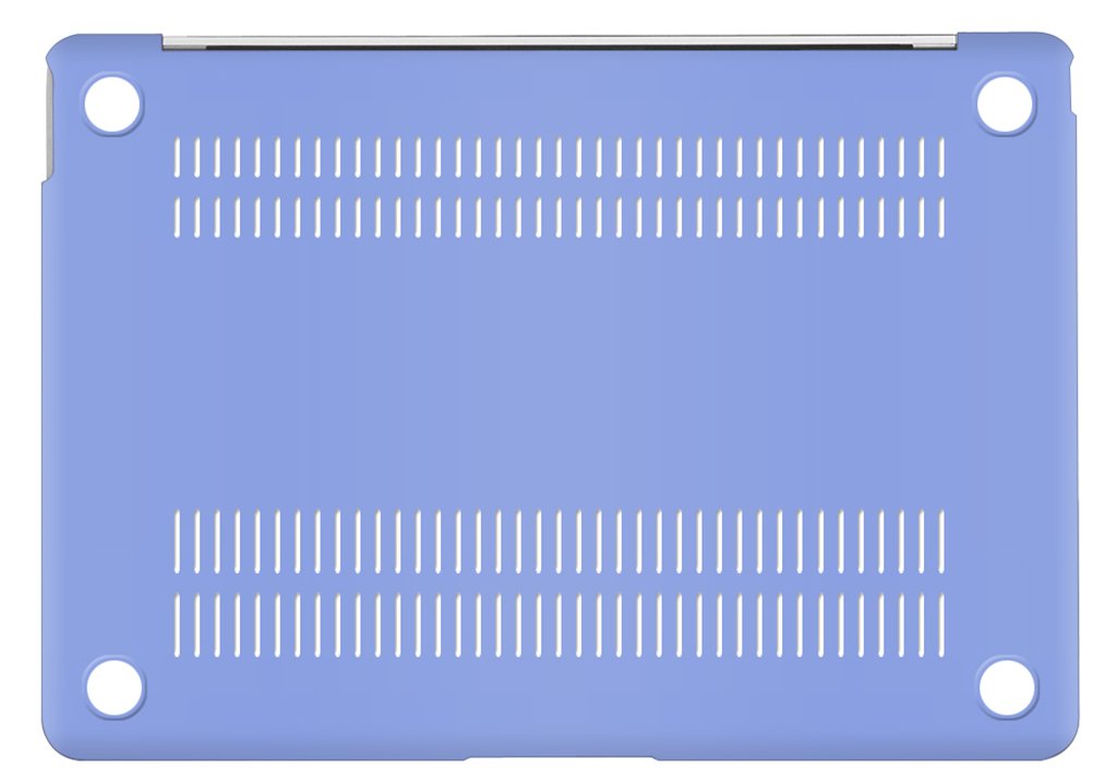 UESWILL Smooth Soft Touch Matte Hard Shell Case Cover for MacBook 12 inch Retina Display (Model A1534) - Premium Protection with Microfiber Cleaning Cloth in Serenity Blue | Perfect for Work, Travel & Everyday Use