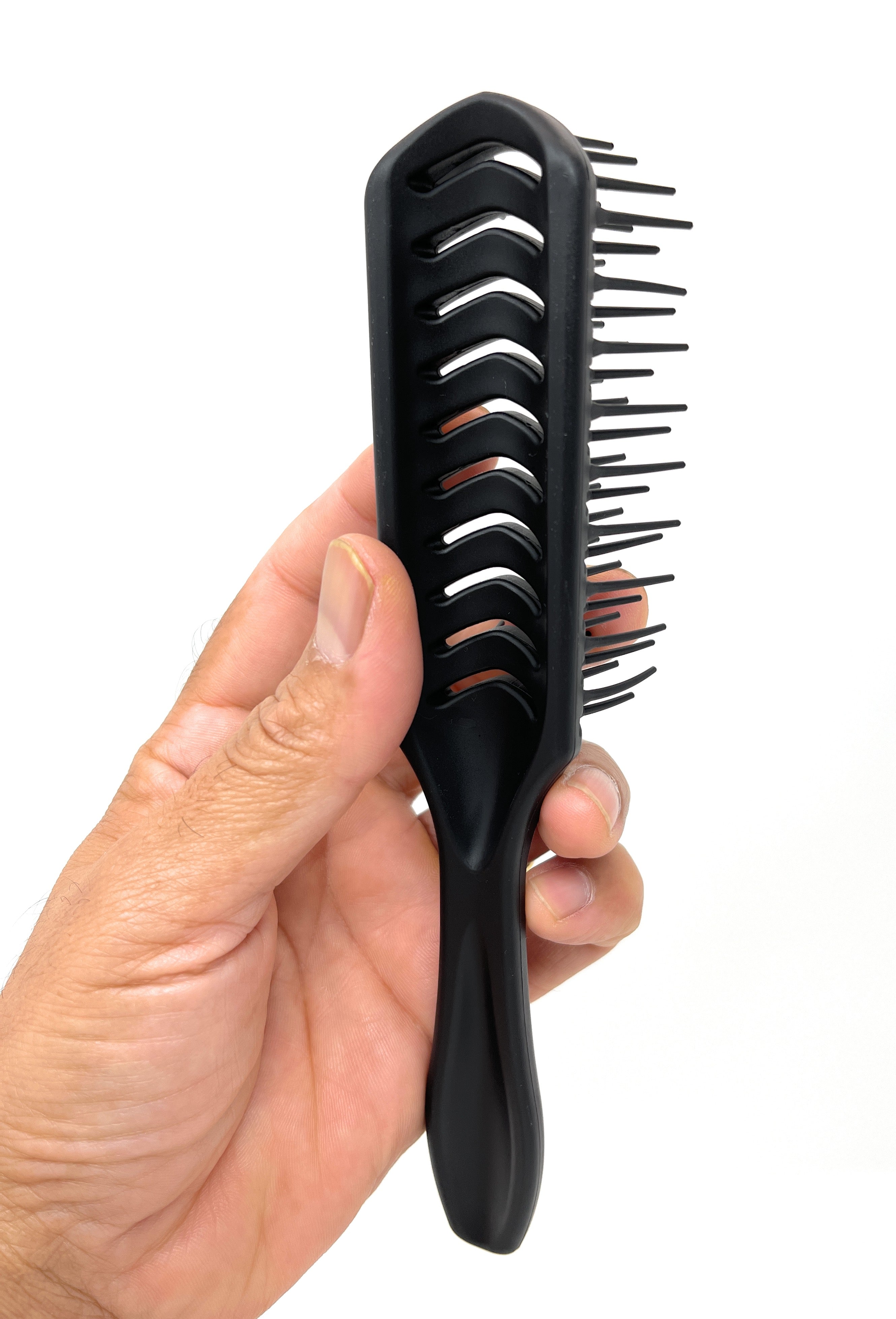 Scalpmaster Vent Hair Brush with Soft Flexible Teeth - Detangling & Straightening Brush for Smooth, Tangle-Free Hair (1 Piece) - Perfect for Daily Styling, Salon Use & Travel
