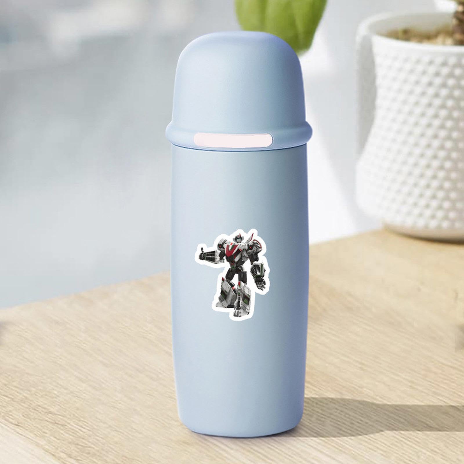 50pcs Transformers Movie Cartoon Stickers - Waterproof Vinyl Decals for Kids & Teens - Perfect for Laptops, Water Bottles, Skateboards, Bumper Pads & Travel Cases - Cool Robot Automotive Decorative Stickers for School, Office & Home Use