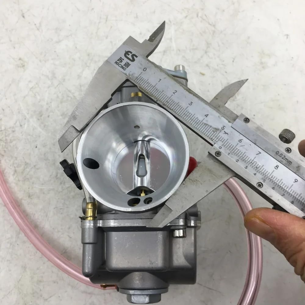 High-Performance 34mm Carburetor for KEiHIN KOSO OKO PWK 34 - Compatible with Dirt Bikes, Pit Bikes, ATVs & Go Karts - Improved Airflow & Fuel Efficiency for Off-Road Racing & Trail Riding