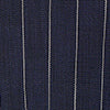 Fitz Pleated Summer Pinstripe Trousers for Men - Navy/Ivory Stripe - Office Wear & Casual Summer Outfits