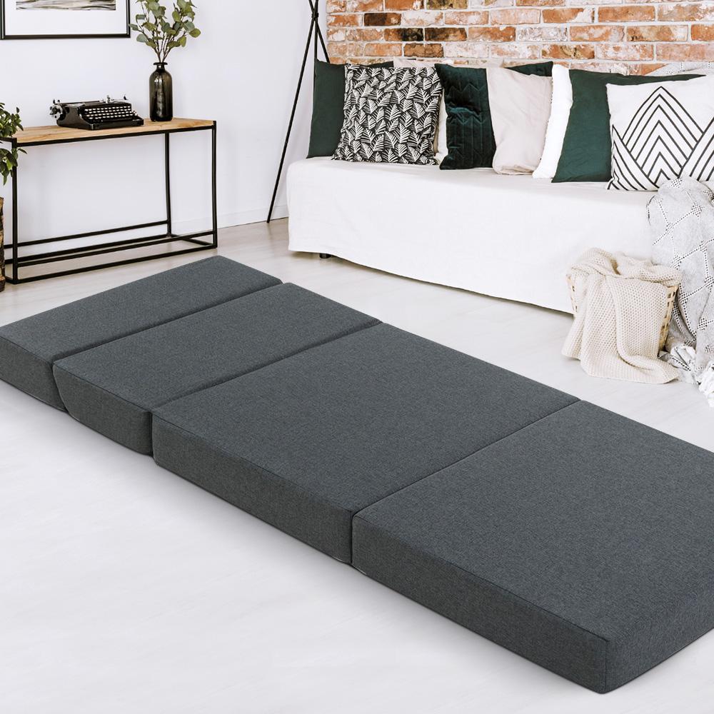 Foldable Portable Mattress - Lightweight Camping Pad for Floor Sleeping, Travel & Guest Bed - Perfect for Camping, Home Use & Outdoor Adventures