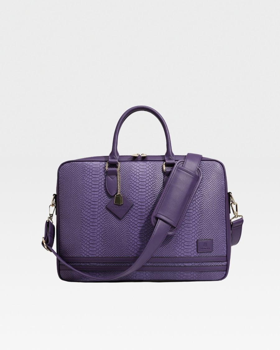 Stylish Apollo 1 Purple Laptop Bag for Men & Women - Perfect for Work, Travel & College | Durable 15.6 Inch Laptop Backpack with USB Charging Port