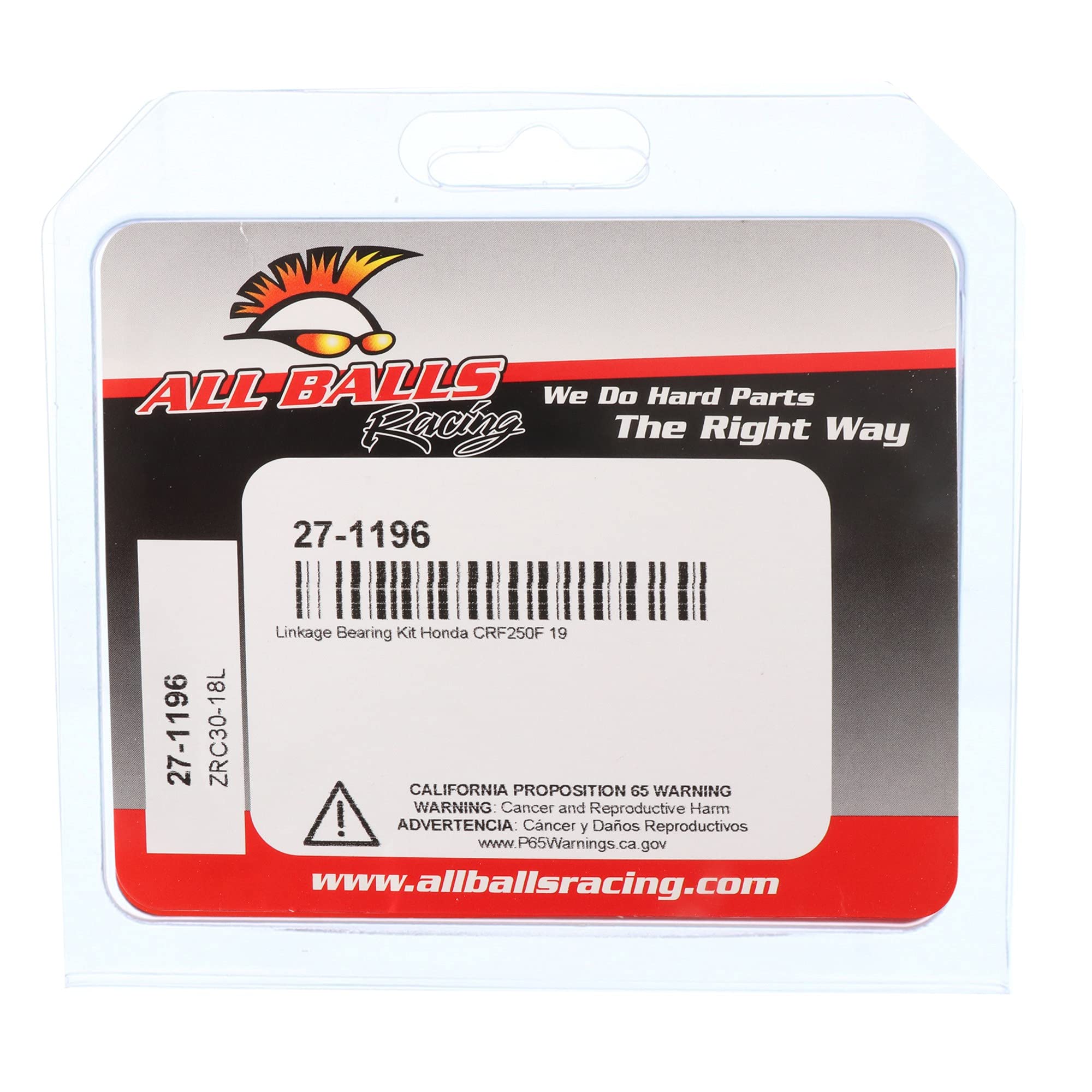 ALL BALLS Swingarm Linkage Bearing & Seal Kit 27-1196 - Motorcycle Suspension Repair Kit for Honda, Yamaha, Kawasaki - Durable Replacement for Off-Road & Street Bikes