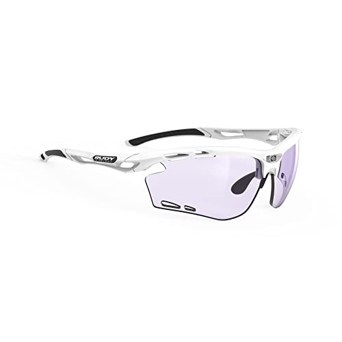 Padel White Gloss/Purple