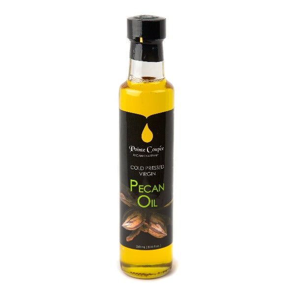 Organic Cold-Pressed Pointe Coupee Pecan Oil - 100% Pure, Natural & Unrefined - Perfect for Cooking, Baking & Salad Dressings - Gourmet Kitchen Essential for Healthy Meals