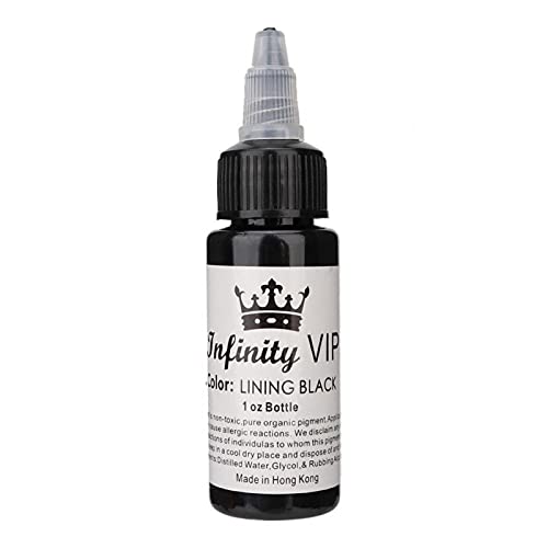 Safe Skin Body Paint & Tattoo Ink Kit for Beginners - Professional Black Lining Ink for Body Art & Temporary Tattoos | Perfect for Tattoo Practice, Cosplay & Festival Body Painting