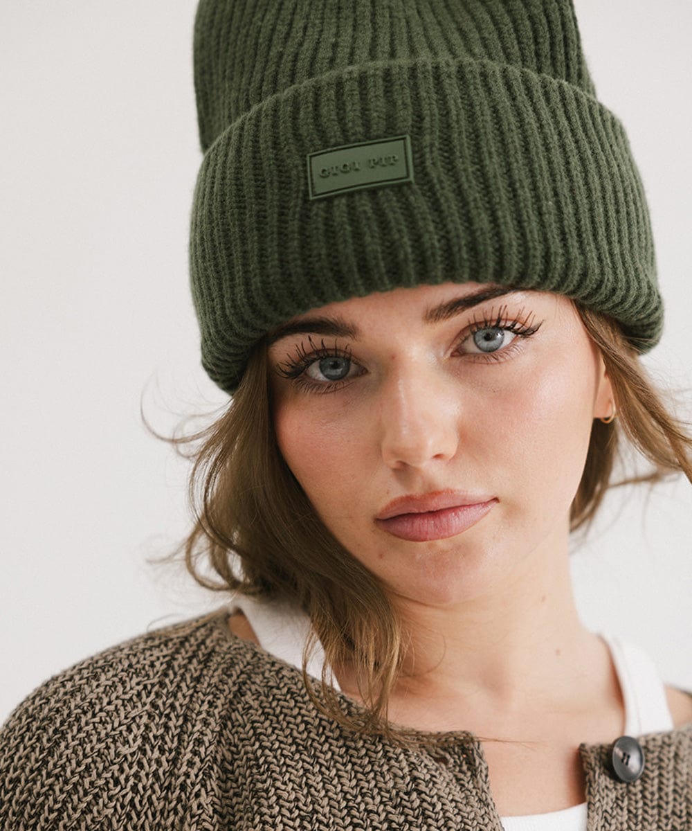 Gigi Merino Wool Beanie Hat for Women - Soft & Warm Winter Knit Cap - Perfect for Skiing, Hiking & Outdoor Activities