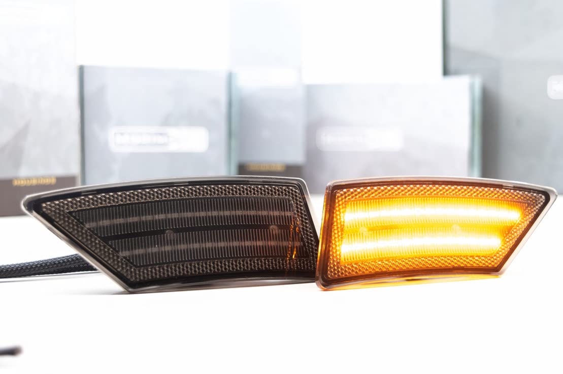 Morimoto LED Side Marker Lights LF7937-1 - Compatible with Ford Ranger - Amber/Red Options - Waterproof & Durable for Off-Road, Street & Custom Truck Lighting Upgrades