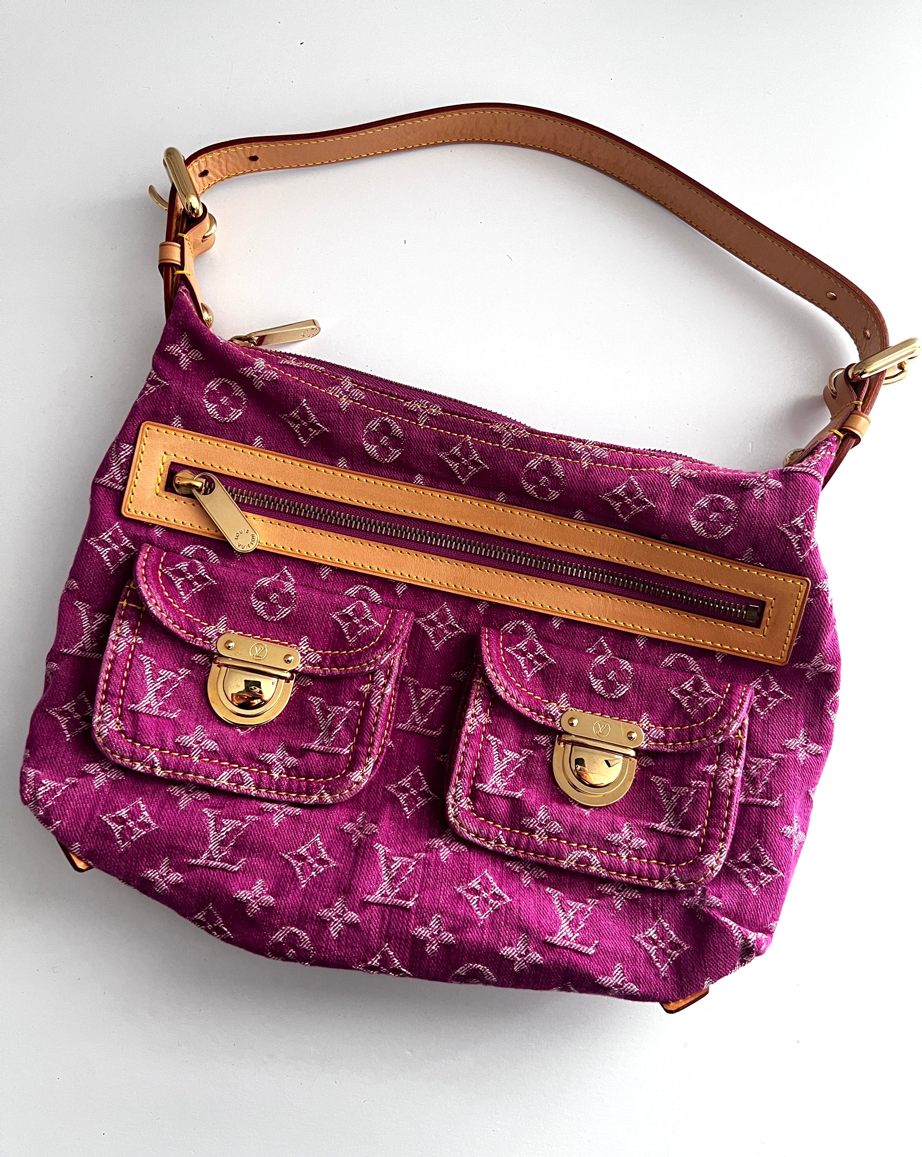 Authentic Louis Vuitton Pink Shoulder Bag for Women - Fashionable Crossbody Purse for Daily Use, Travel & Date Night