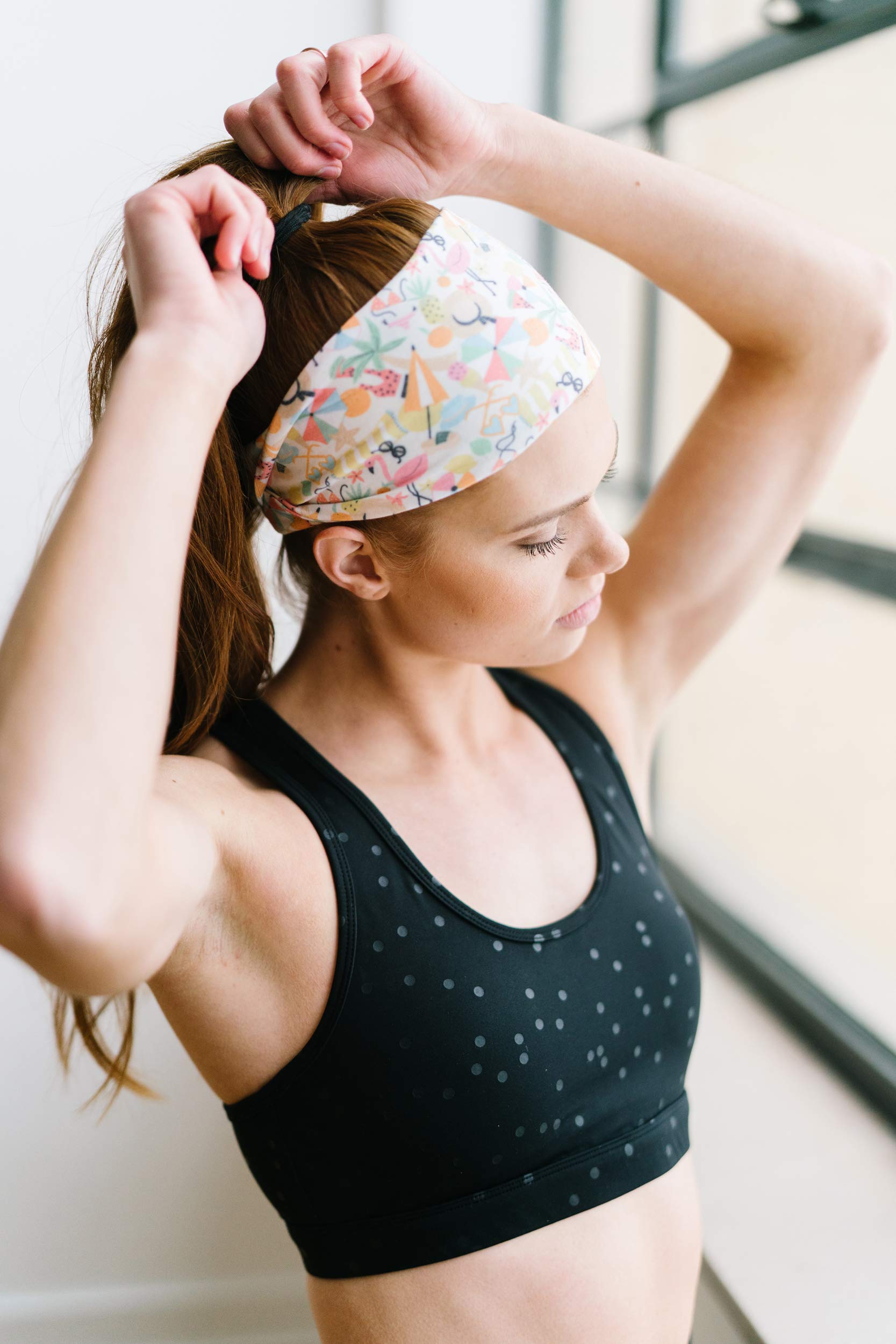 **Non-Slip Sweatbands for Women - 4