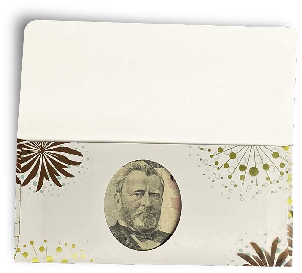 100 Guardian Money Envelopes for Cash Gifts - Elegant Bloom Design Wedding, Birthday & Graduation Gift Envelopes - Premium Quality Cash Holder for Special Occasions - Perfect for Chinese Red Envelope Tradition, Money Gifts & Financial Organization