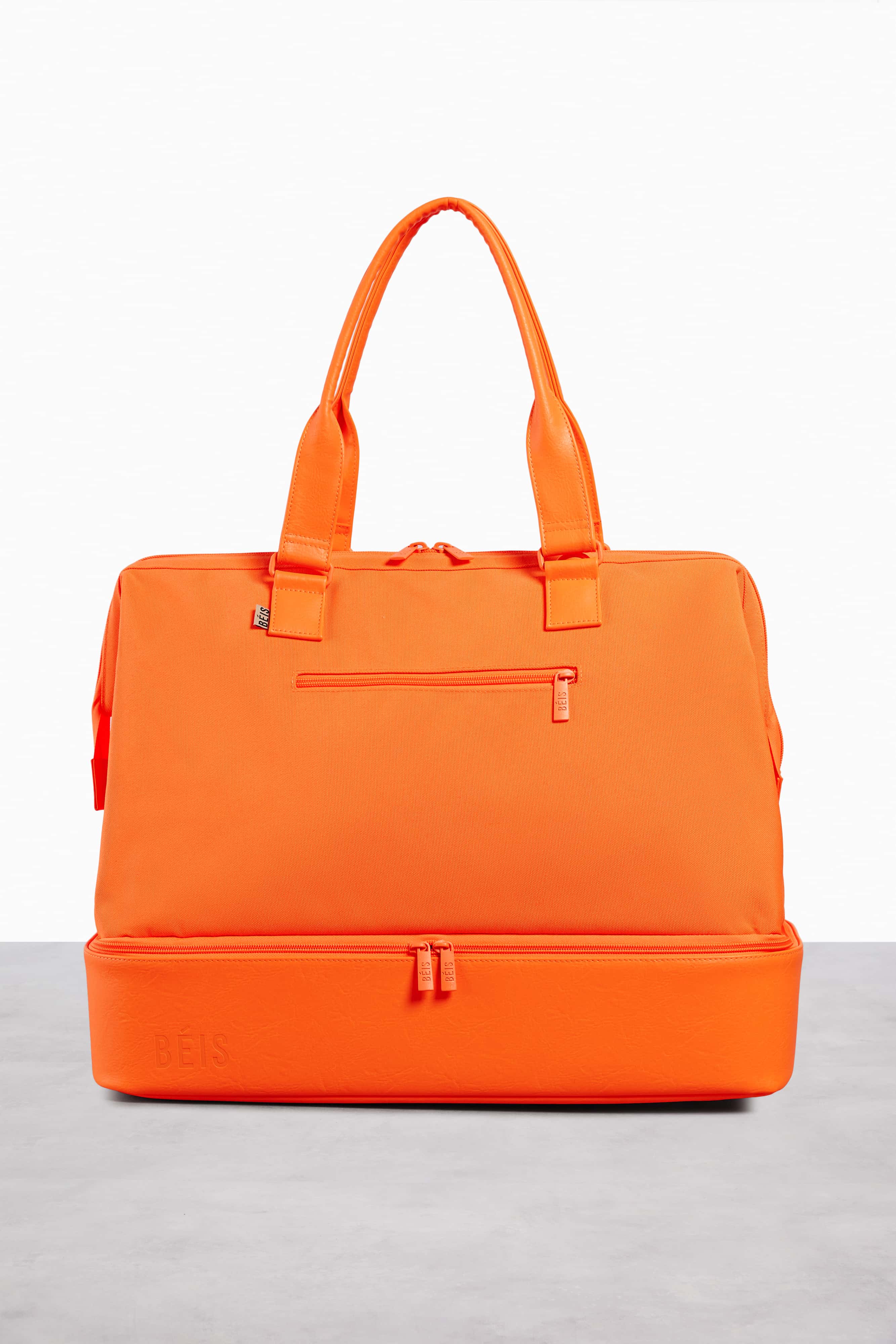 The Weekender Duffle Bag in Creamsicle Orange - Perfect for Gym, Travel & Weekend Getaways