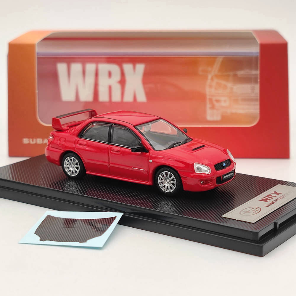 1:64 Scale Subaru Impreza WRX STI 2006 Diecast Model Car - Miniature Collectible Toy Vehicle for Hobbyists & Car Enthusiasts - Perfect for Display, Gifts, and Racing Simulation Scenes