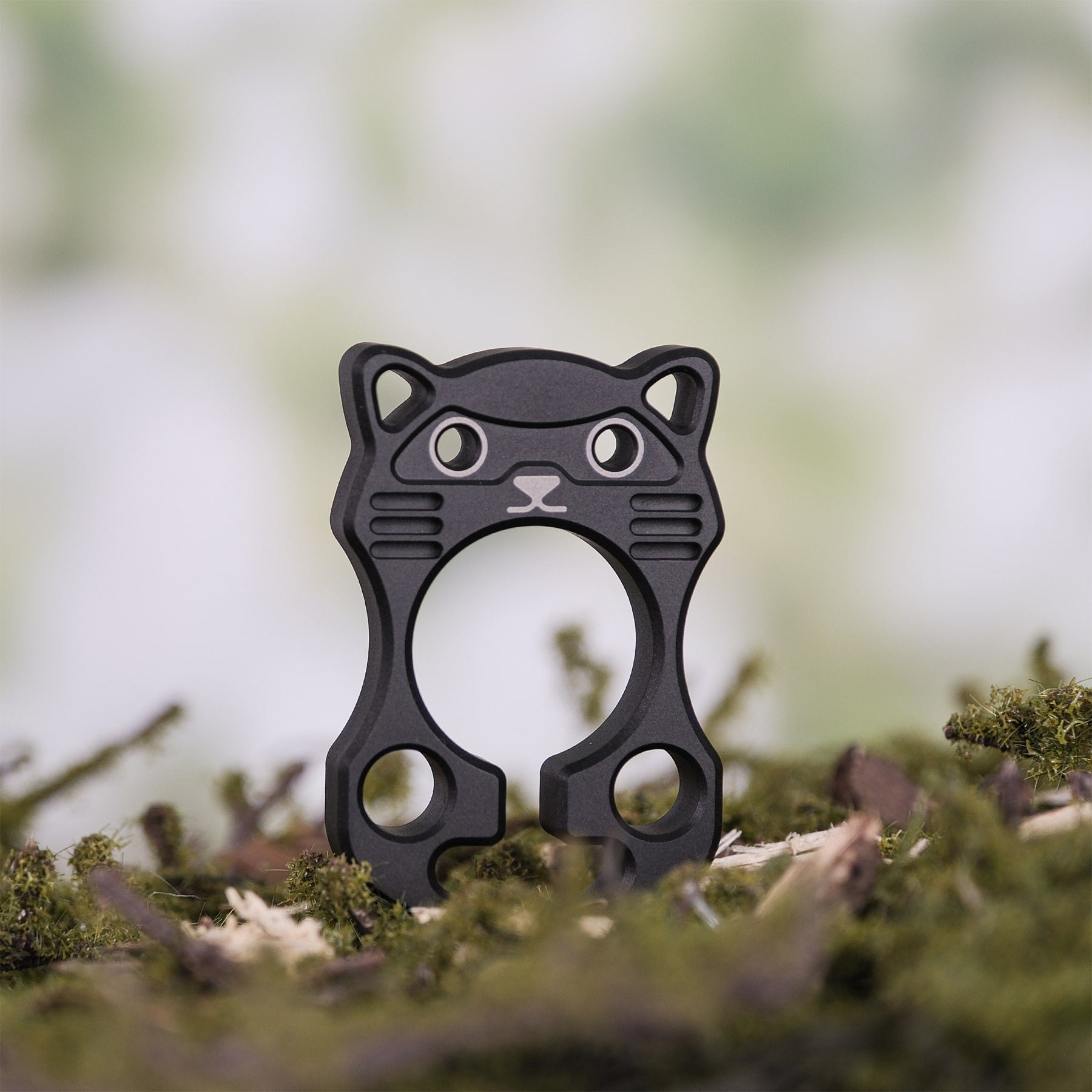 Raccoon Opener X0121 - Premium Stainless Steel Bottle Opener with Ergonomic Grip - Perfect for Camping, BBQs, and Outdoor Adventures