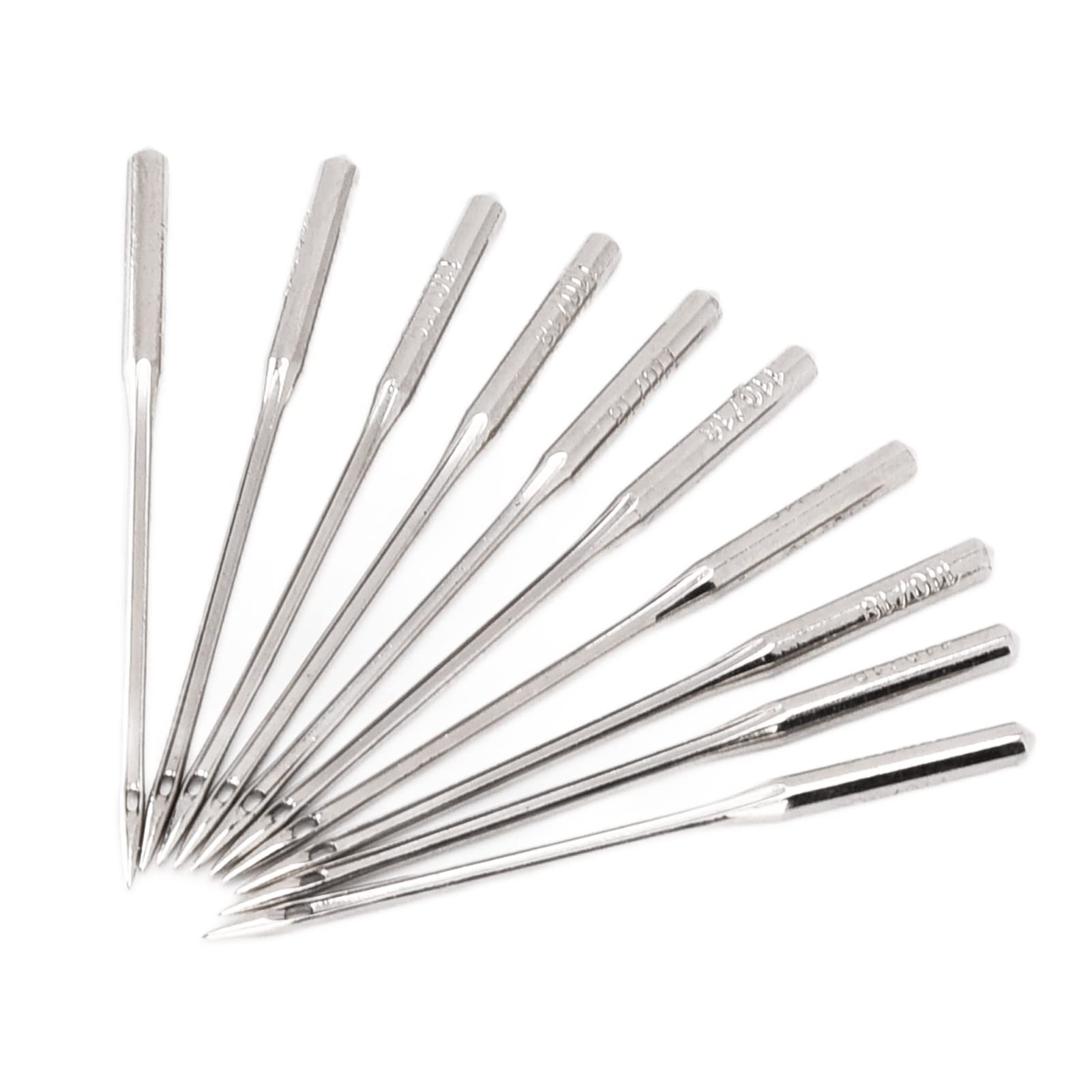 Premium Sewing Machine Needles Kit (90/14 HAx1) - Sharp & Durable Sewing Supplies for Quilting, Denim & Fabric Crafts | Portable Household Sewing Accessories for DIY, Mending & Tailoring Projects