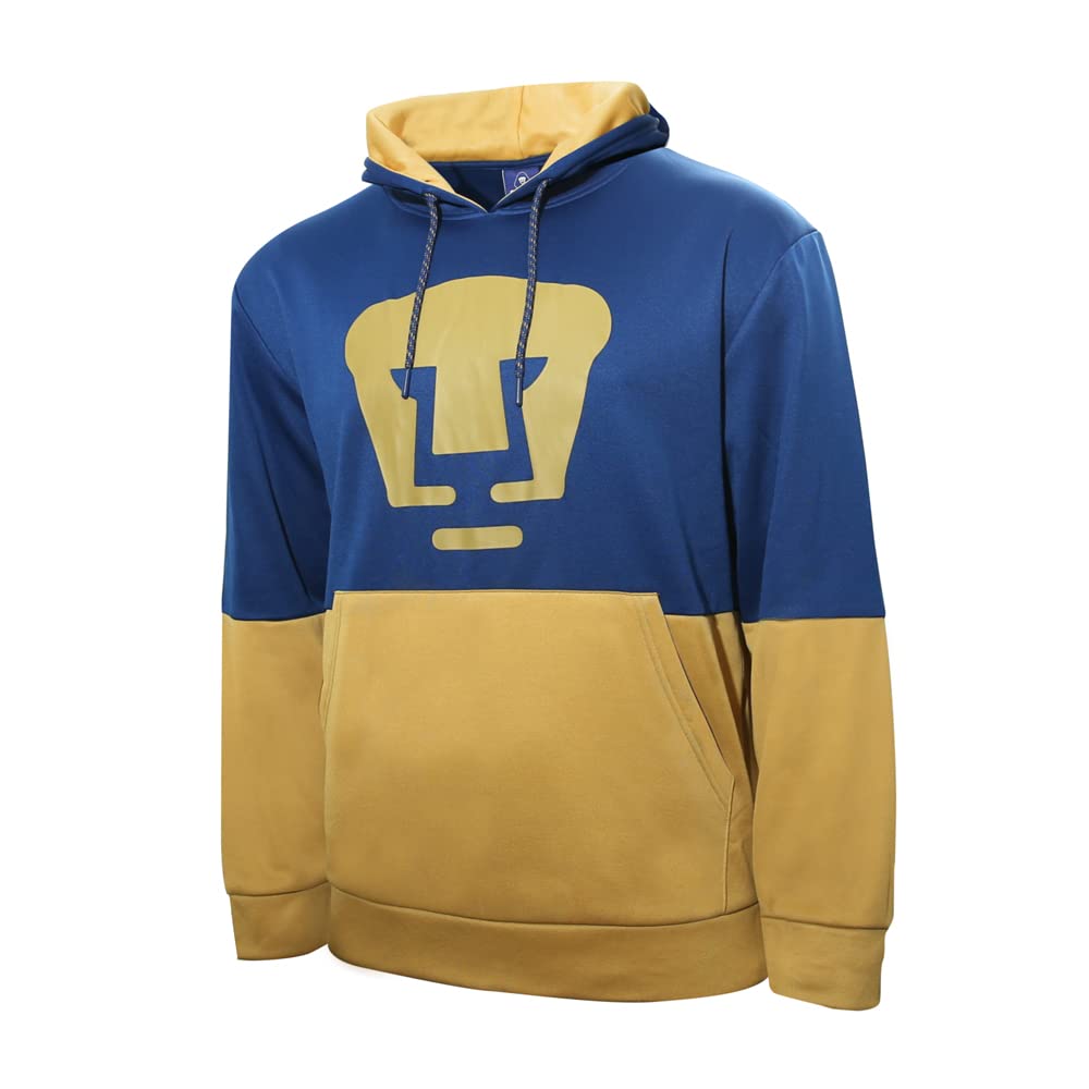 Icon Sports Men's Pumas UNAM Pullover Hoodie - Comfortable Athletic Sweatshirt for Soccer Fans, Casual Wear & Outdoor Activities