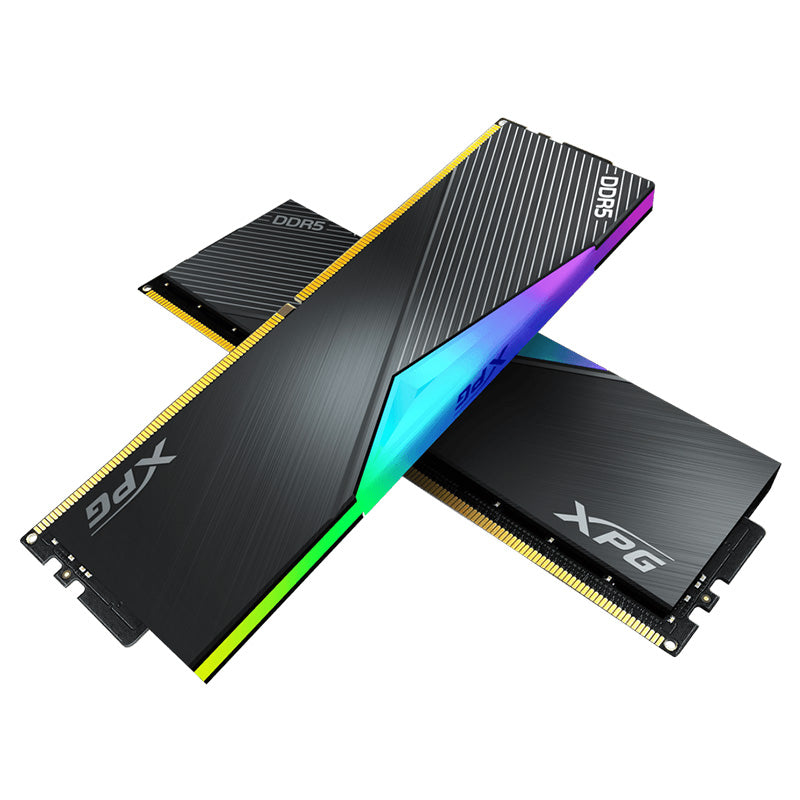 XPG Lancer RGB 32GB (2x16GB) 6000MHz DDR5 RAM Kit - AX5U6000C3016G DCLARBK - High-Speed Gaming & Overclocking Memory for PC Builds, Streaming & Content Creation