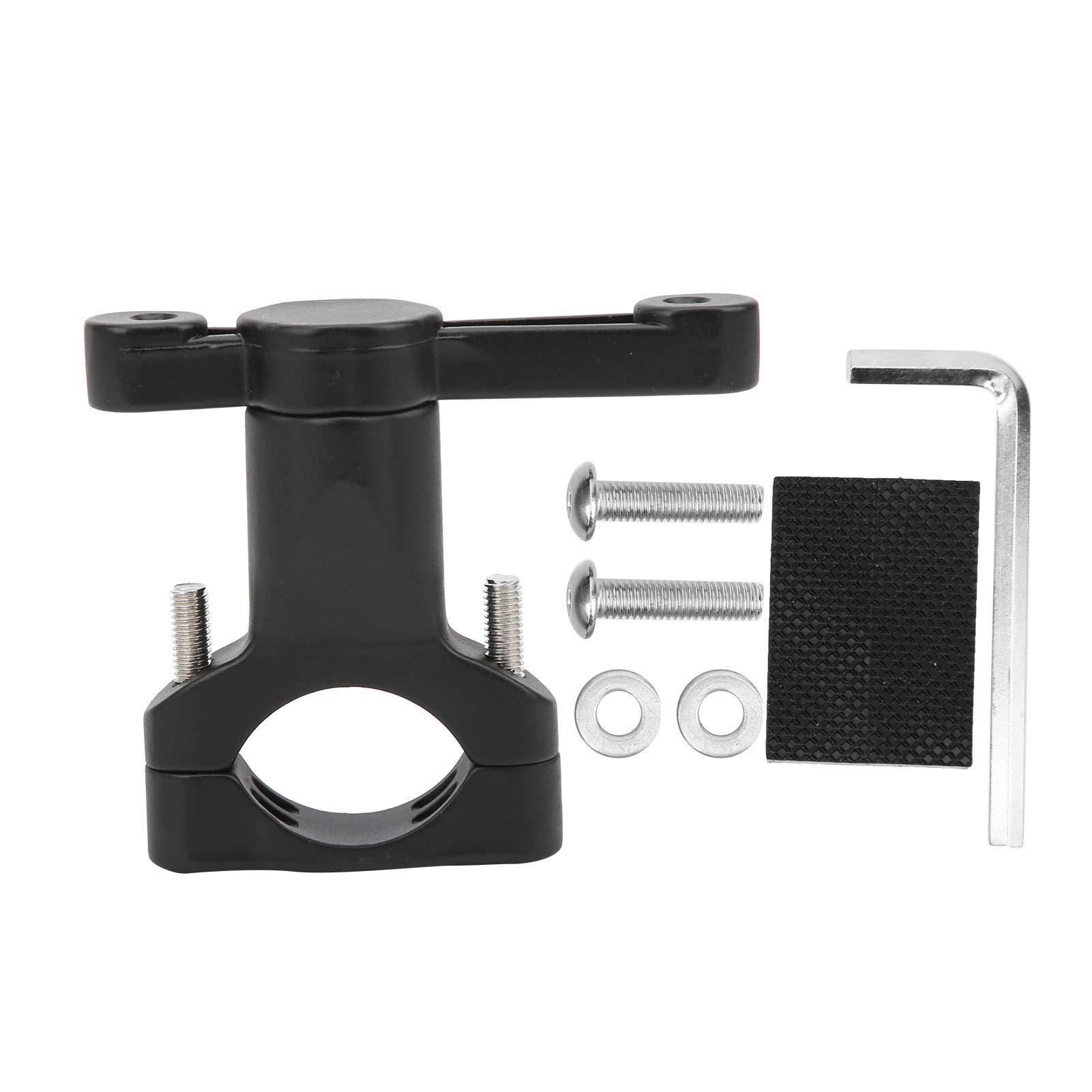 ASIXSIX Bike Water Bottle Cage Adapter - Durable & Strong Bicycle Seat Mount Holder for Cycling, Hiking & Outdoor Sports (Black)