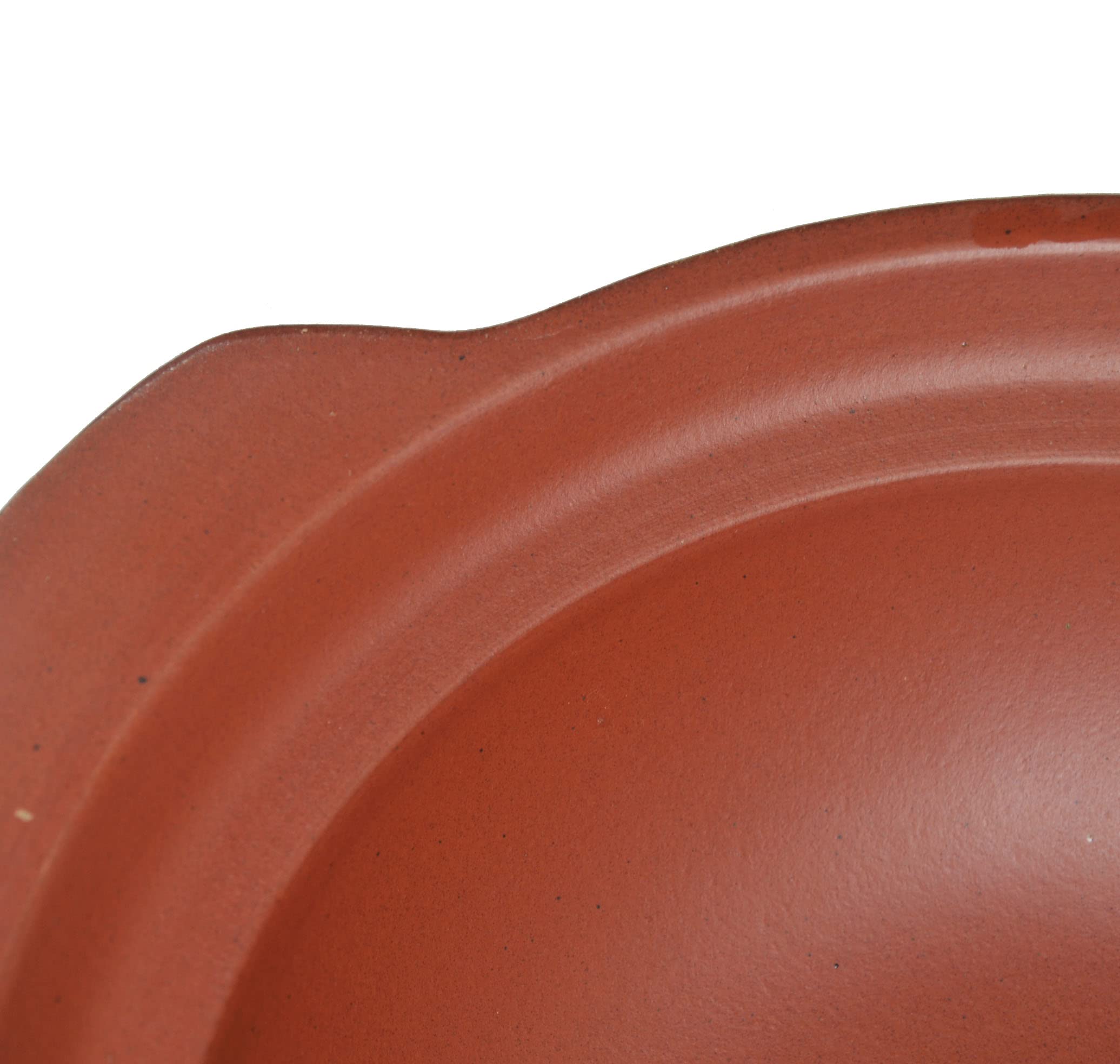 Premium Heat-Resistant Ceramic Casserole Pot with Lid - 45oz Red Clay Soup Bowl for Cooking, Baking & Serving - Perfect for Soups, Stews, Casseroles & Family Dinners