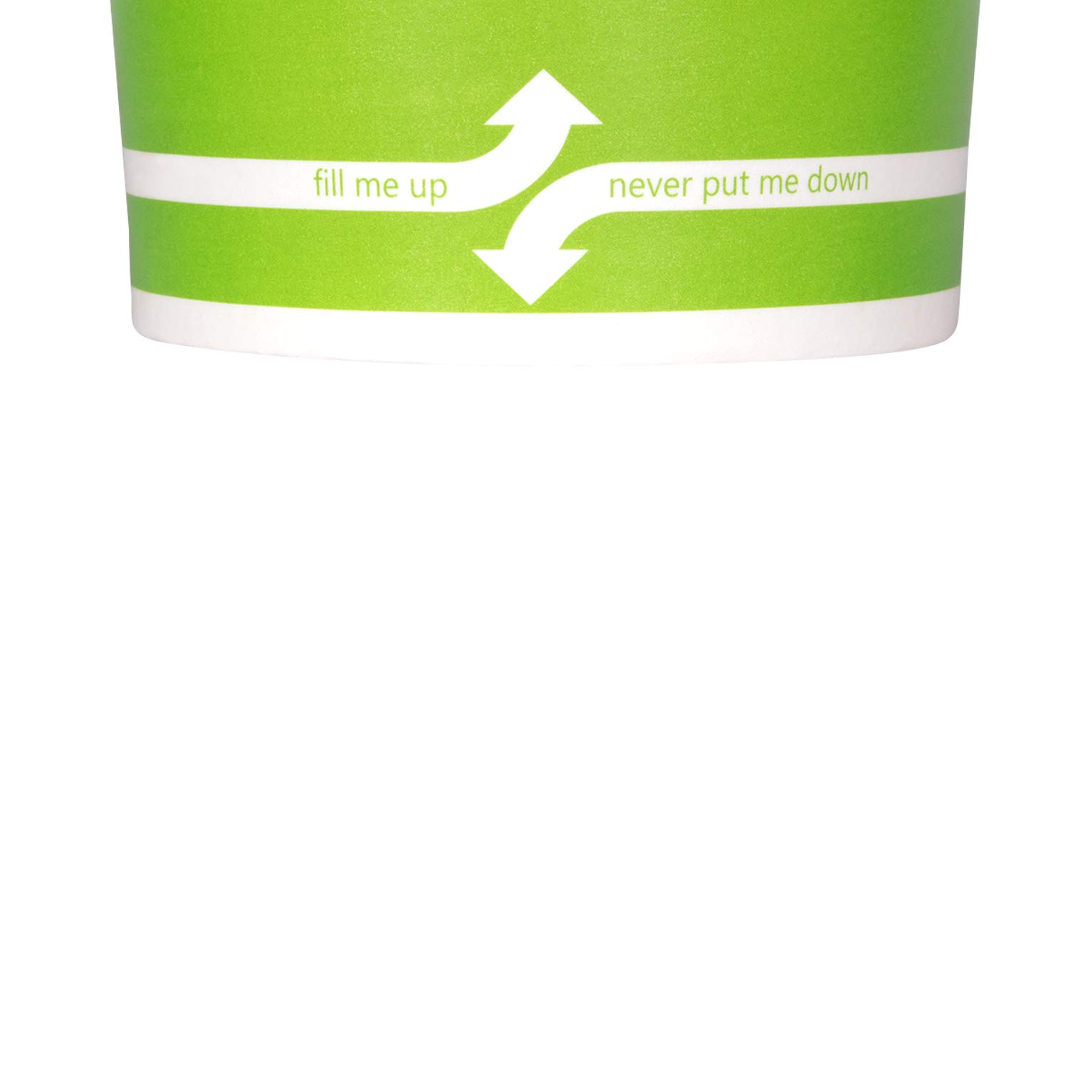 5oz (1000 ct) Green Paper Ice Cream Cups - Disposable Hot & Cold Food Containers for Ice Cream, Gelato, Yogurt, Snacks - Perfect for Parties, Dessert Shops & Catering Events