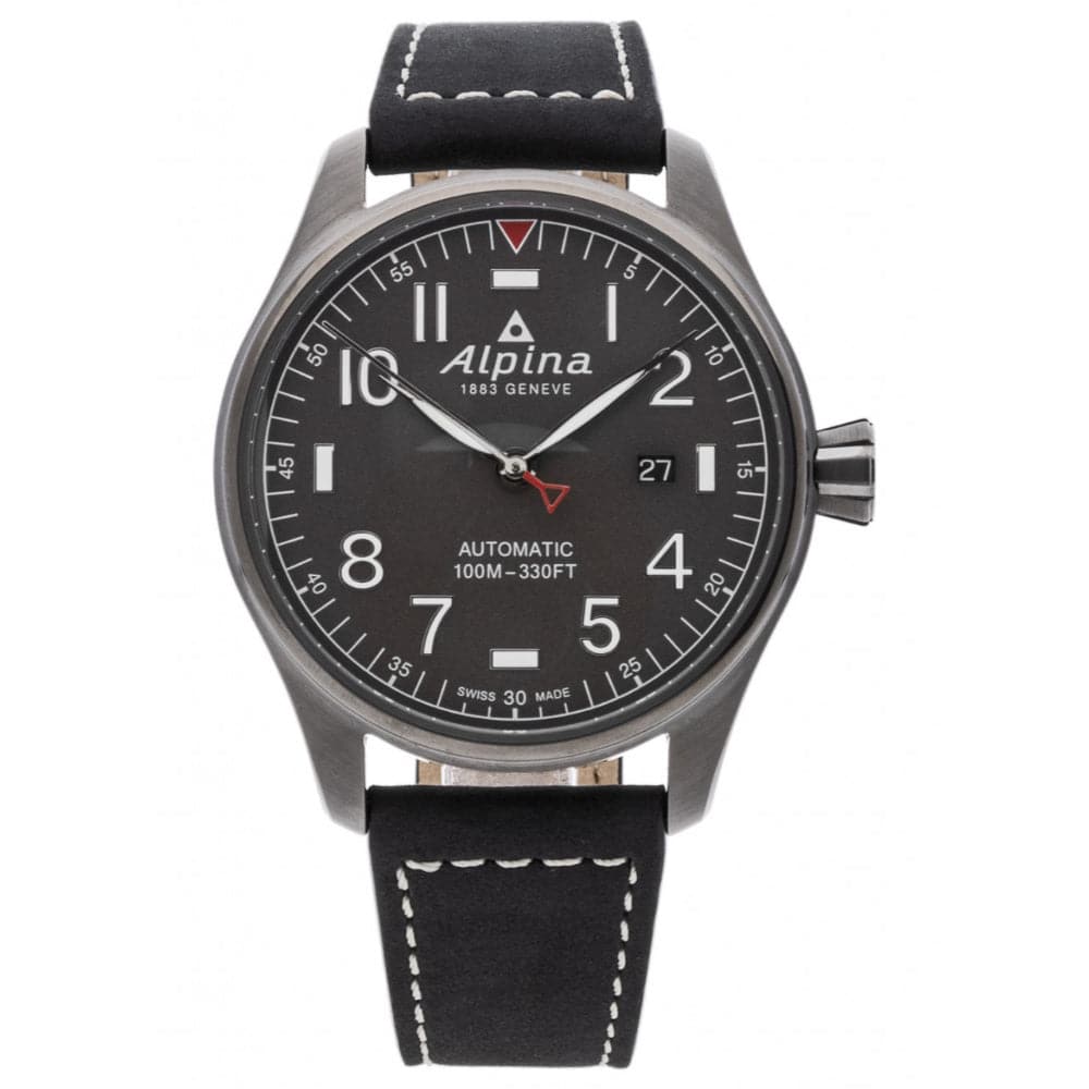 ALPINA STARTIMER PILOT Automatic Men's Watch AL 525G4TS6 - Luxury Aviation Timepiece for Business & Travel
