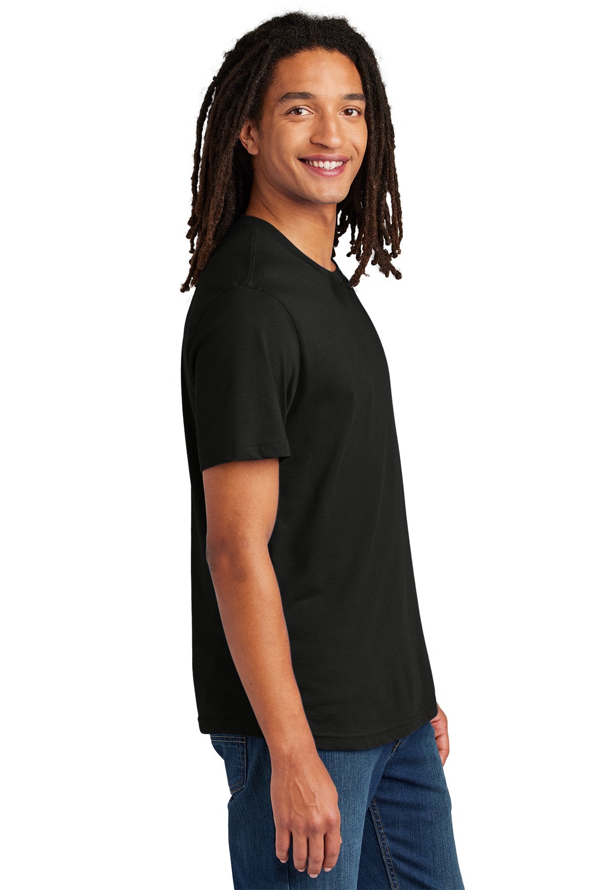 Allmade Unisex Heavyweight Recycled Cotton Custom T-Shirts - Deep Black | Eco-Friendly Casual Wear for Everyday & Street Style